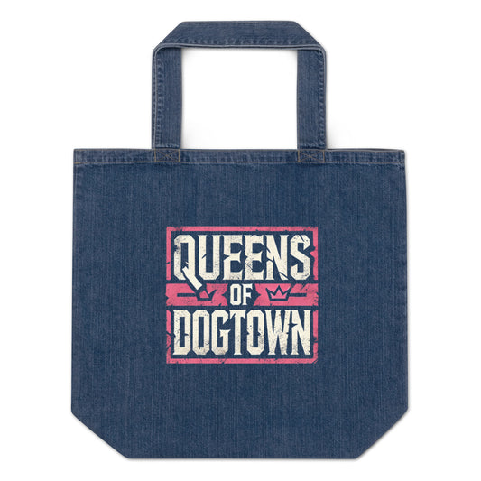 Tote bag en jean Queens Of Dogtown